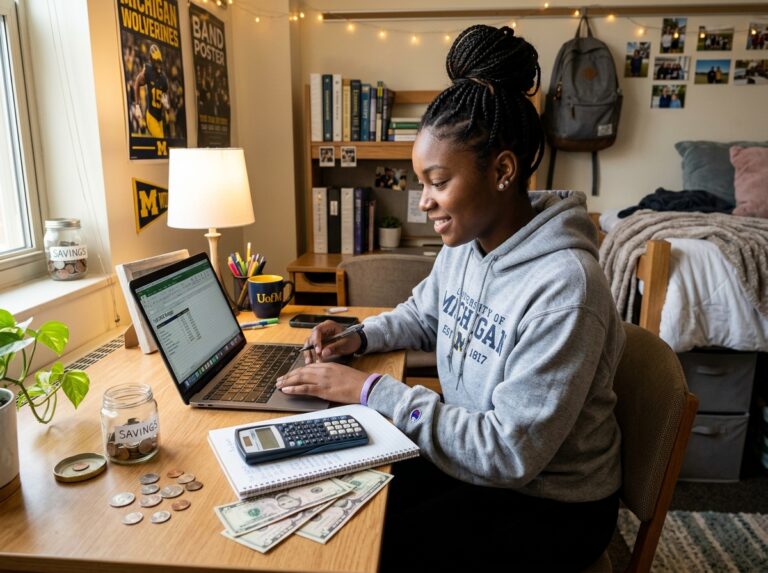 how to budget your money as a student