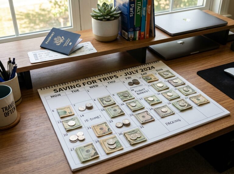 monthly savings for trips