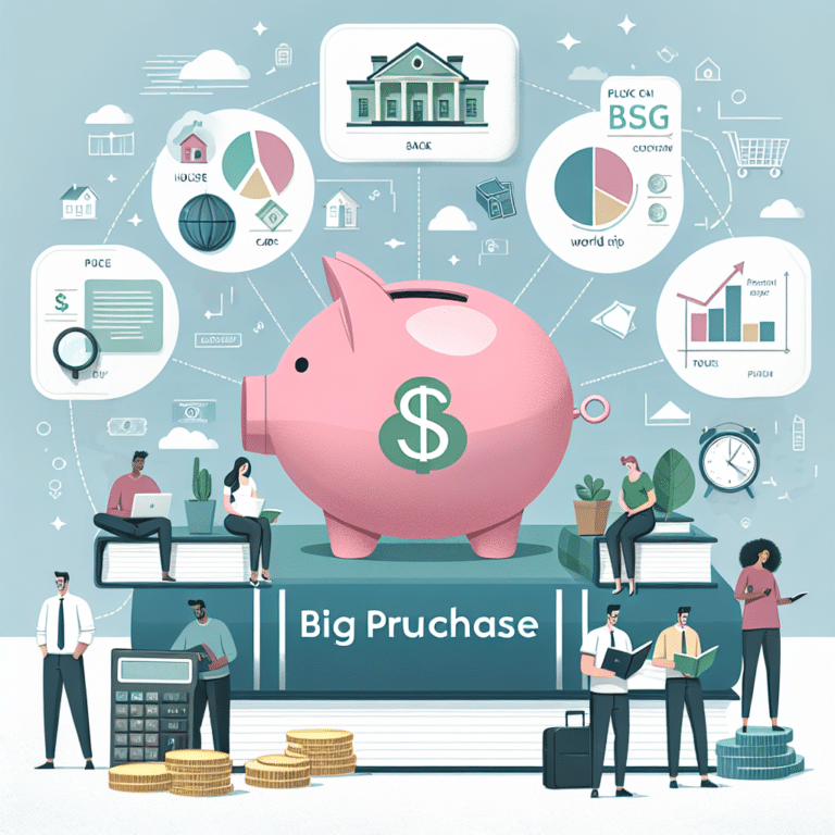Smart Ways to Save For Big Purchases